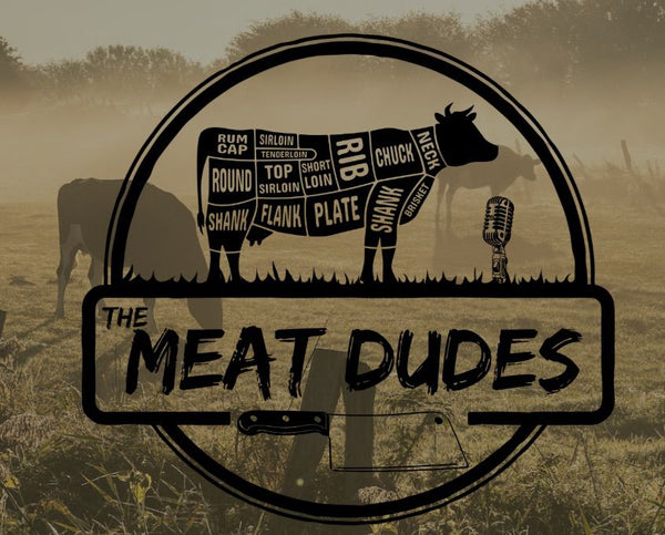The Meat Dudes podcast logo